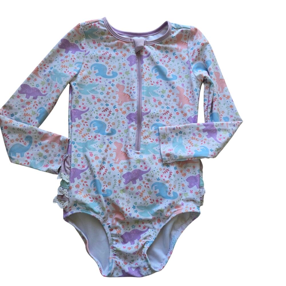 Three By The Sea Rashguard Swimsuit